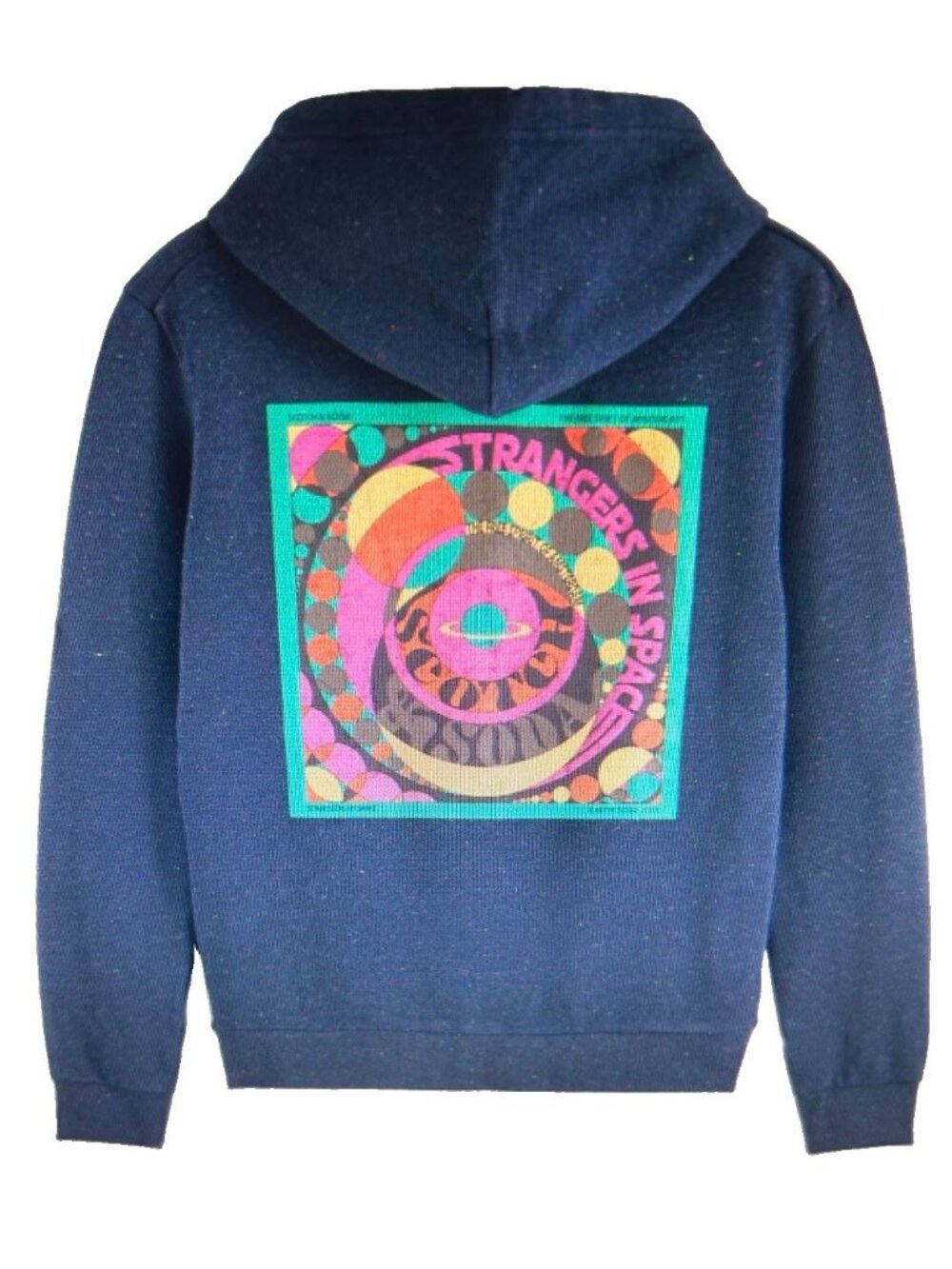 Scotch & Soda Hoodie Mens M Strangers in Space Planet Earth Tour Graphic Fleece